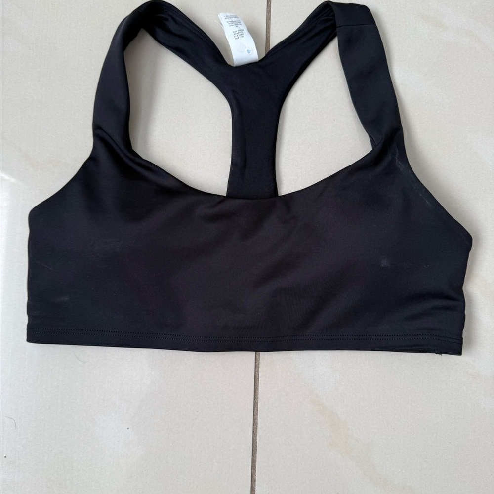 Alo Airlift Racerback Black Sports Bra Size Medium